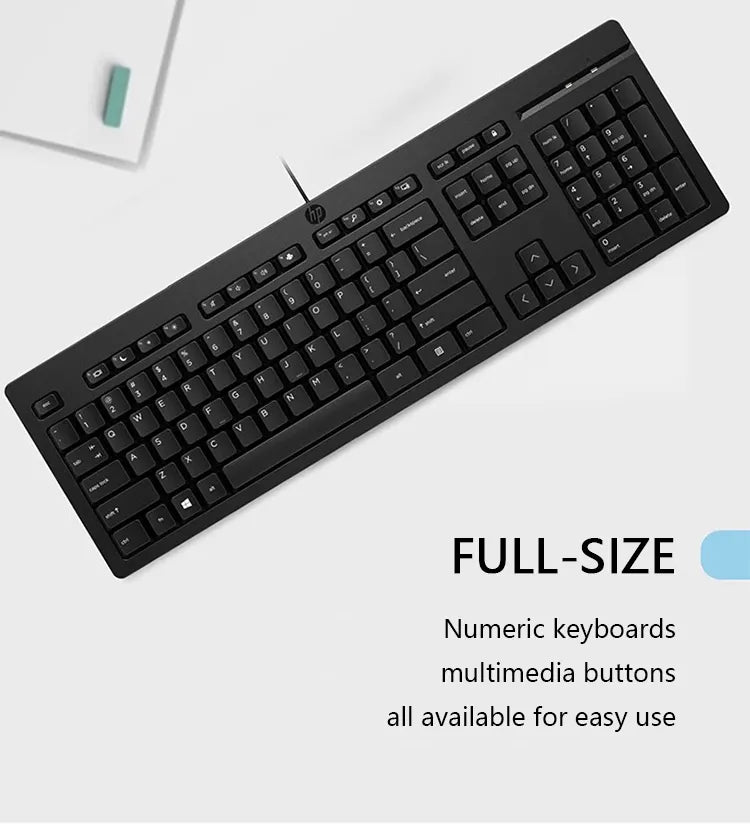HP USB Keyboard for PC & Laptop