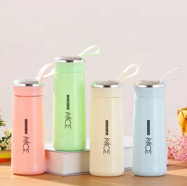 Premium NICE 400ml Glass Water Bottle