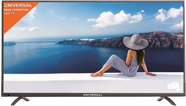 Universal 22 Inch Full LED TV - Black
