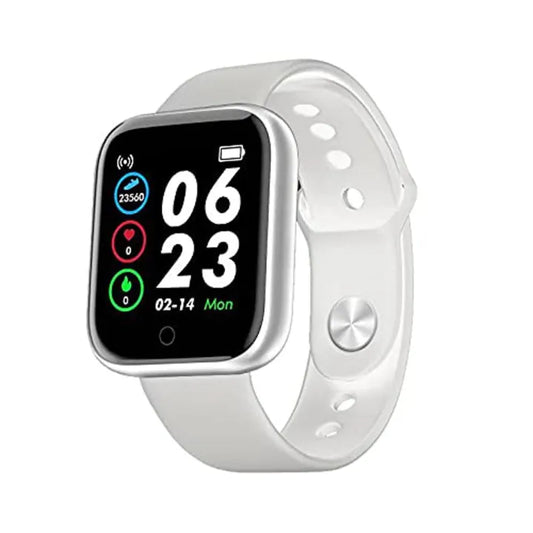 D20 Smart Watch white Men Blood Pressure Waterproof Smartwatch
