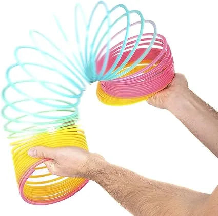 Magic Rainbow Spring Bounce Fidget Toy