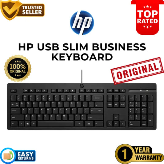 HP USB Keyboard for PC & Laptop