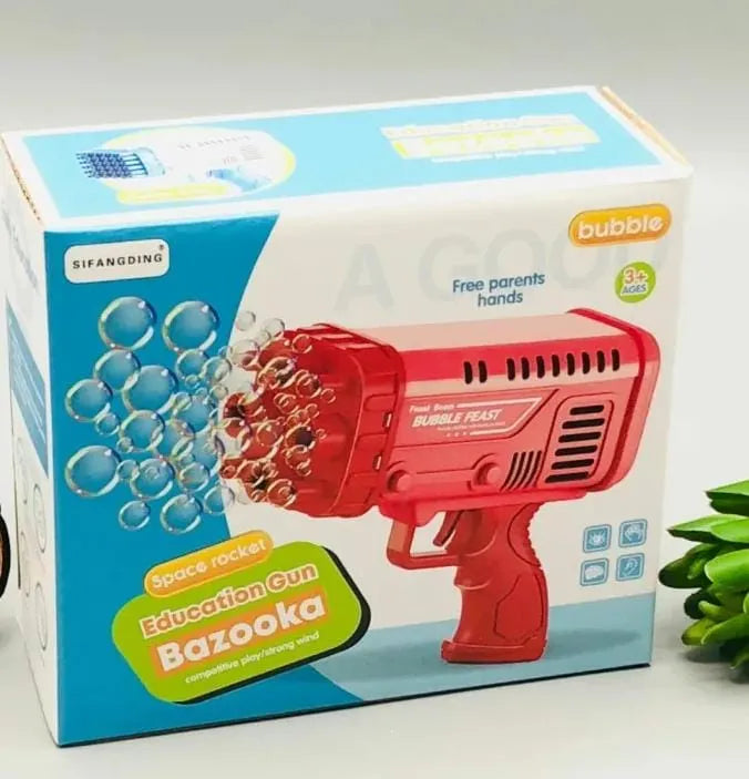 2-in-1Electric Bazooka Boom Feast Bubble Gun