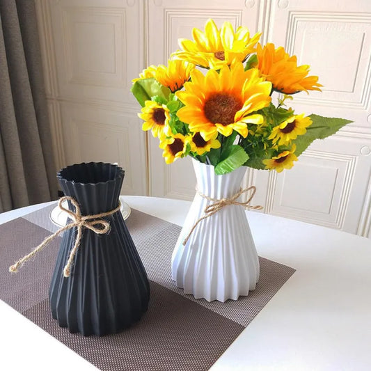 Plastic Vases Home Decoration Anti-ceramic