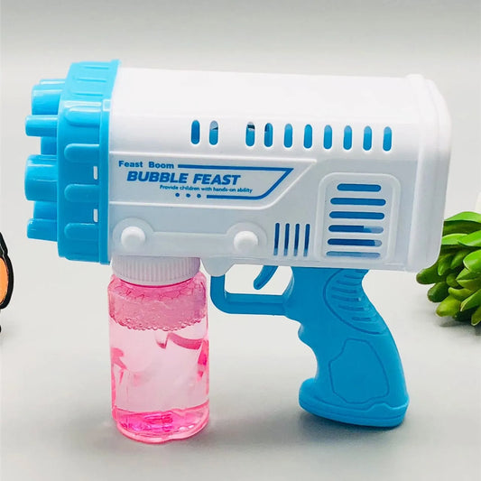 2-in-1Electric Bazooka Boom Feast Bubble Gun
