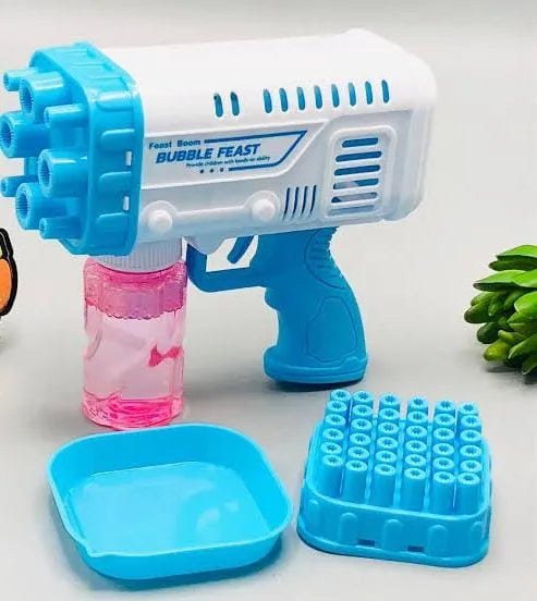 2-in-1Electric Bazooka Boom Feast Bubble Gun