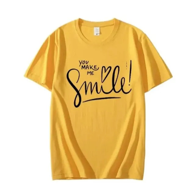 Women's Round Neck Cotton T-Shirt