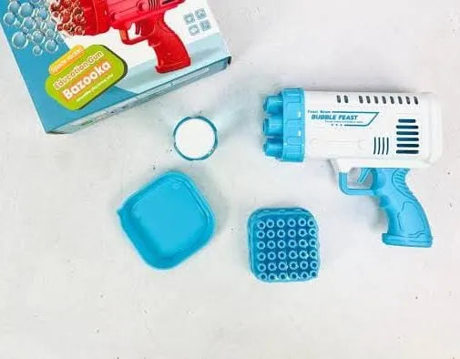 2-in-1Electric Bazooka Boom Feast Bubble Gun